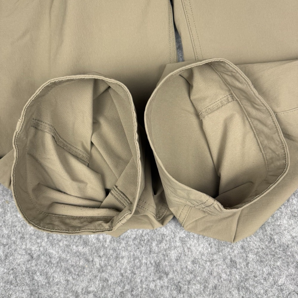 Duluth Trading Pants Mens 46x32 Tan Flexpedition Relaxed Fit Stretch Hiking EUC - Picture 12 of 14